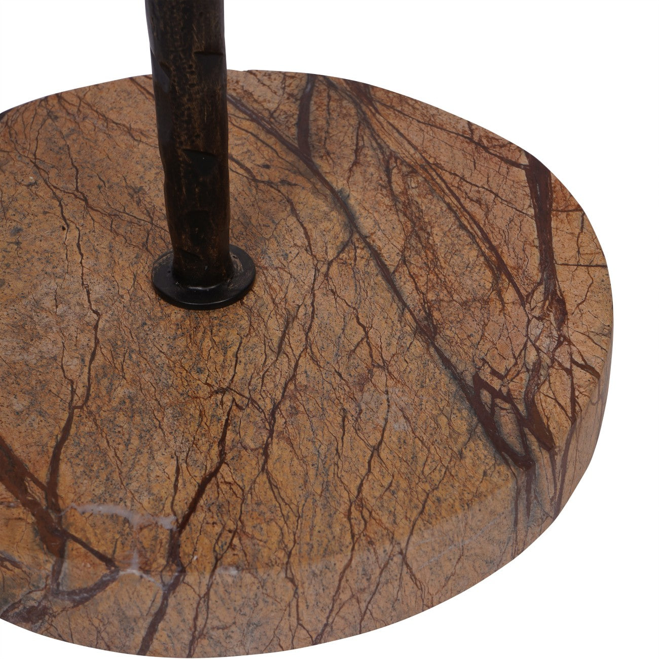 Rutland Pillar Floor Hurricane Candle Holder | Large